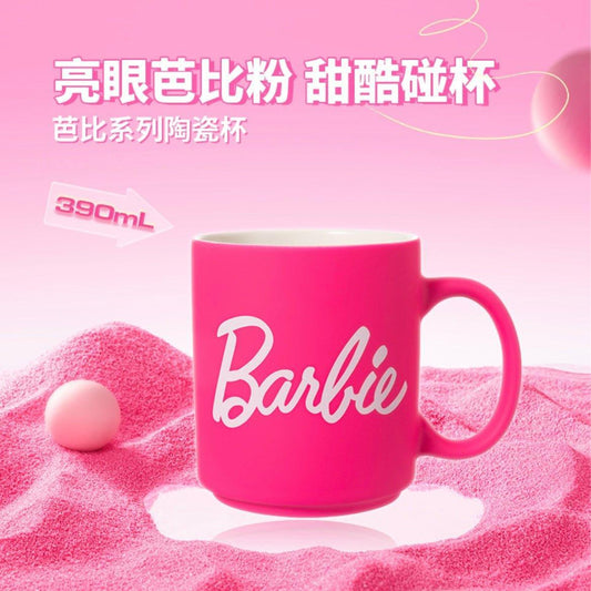 Miniso x Barbie 390ml/13oz Ceramic Mug - Ann Ann Starbucks