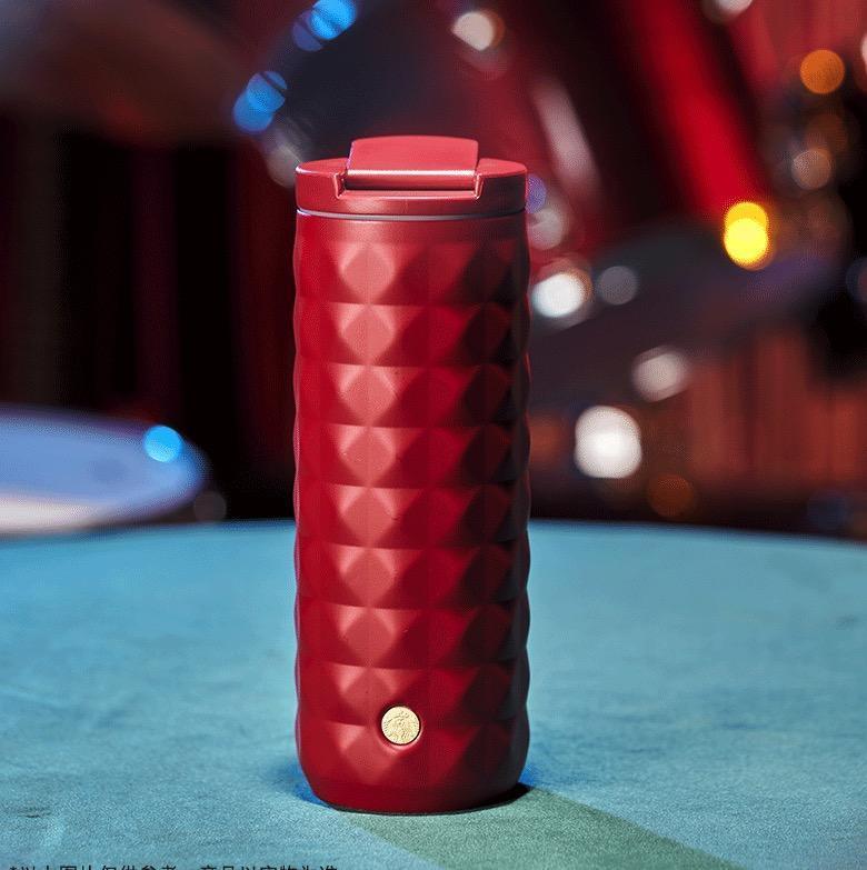 Red Pineapple Stainless Steel Tumbler (Starbucks China 4th Release 2021) - Ann Ann Starbucks