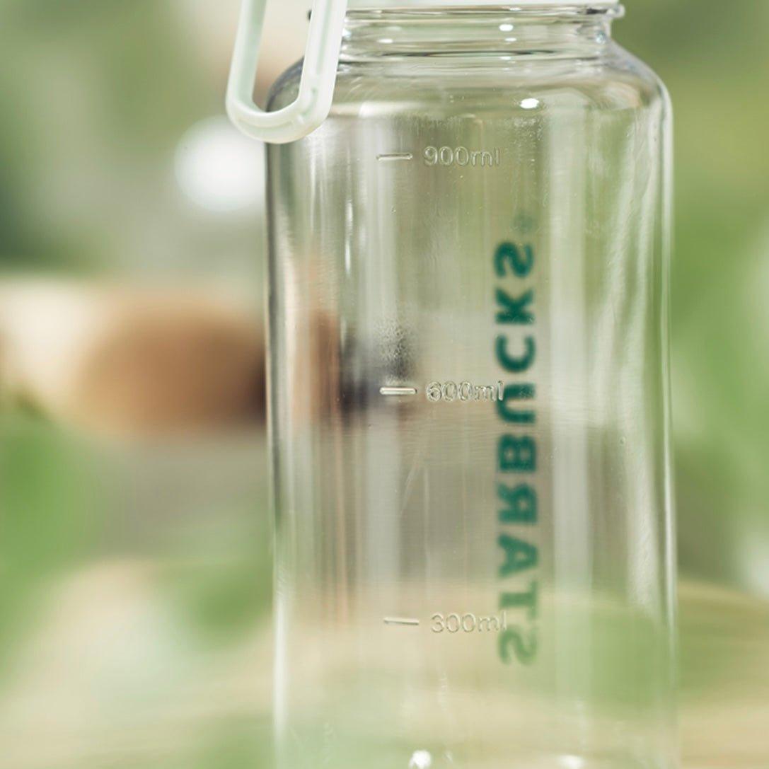 Starbucks 1050ml/36oz Mint Green Plastic Bottle - Ann Ann Starbucks