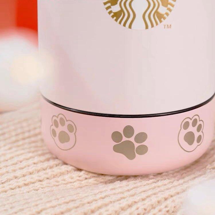 Starbucks 1100ml/37oz Paw Prints Travelling Thermos Bottle - Ann Ann Starbucks