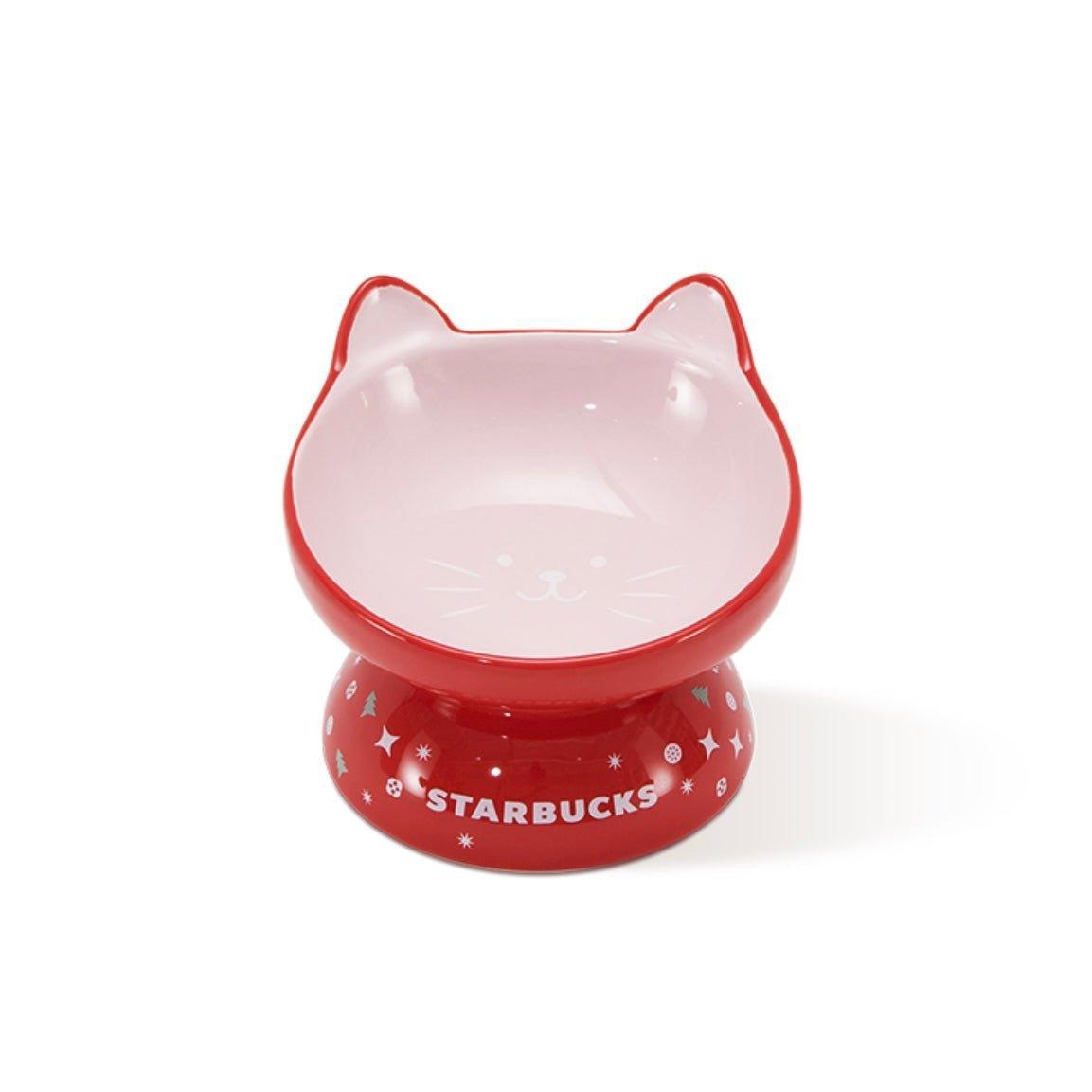 Starbucks 330ml/11oz New Year Exquisite Pet Bowl - Ann Ann Starbucks