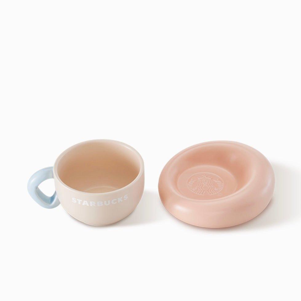 Starbucks 350ml/12oz Multi-Colour Ceramic Mug and Saucer - Ann Ann Starbucks