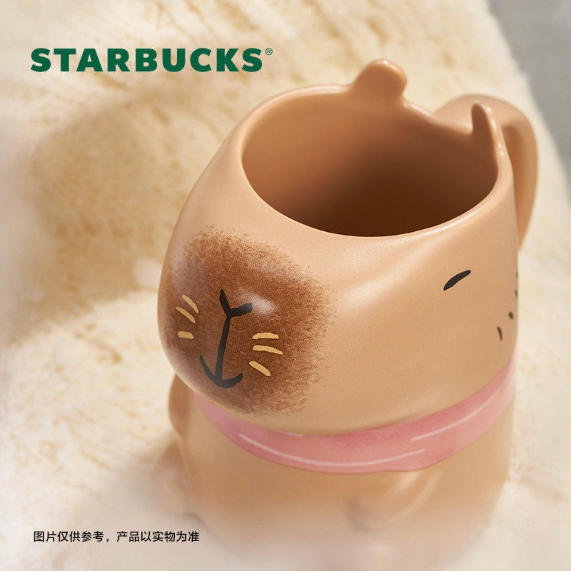 Starbucks 355ml/12oz Capybara Ceramic Cup - Ann Ann Starbucks