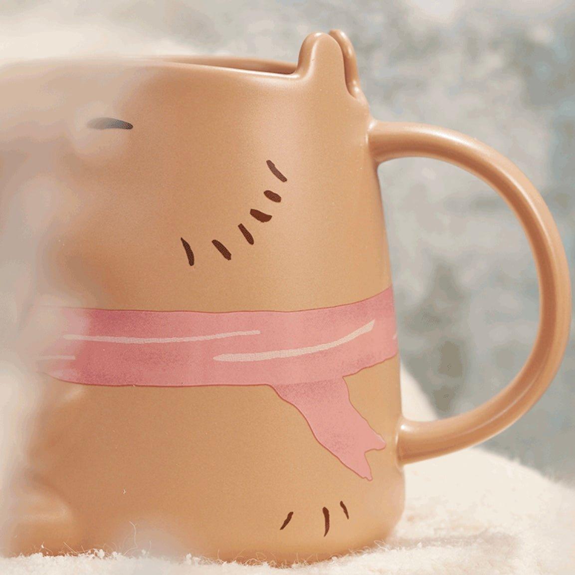 Starbucks 355ml/12oz Capybara Ceramic Cup - Ann Ann Starbucks