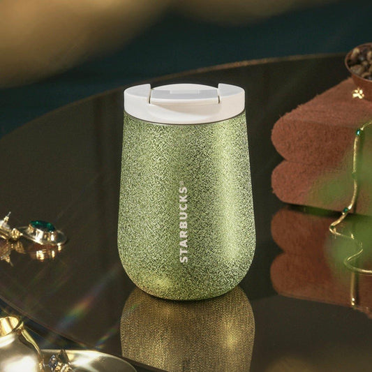 Starbucks 355ml/12oz Glitter Stainless Steel Cup - Ann Ann Starbucks