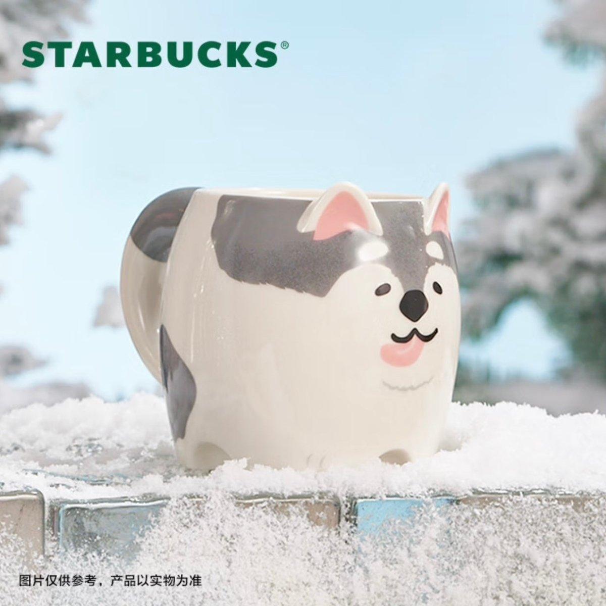 Starbucks 355ml/12oz Husky Ceramic Cup - Ann Ann Starbucks