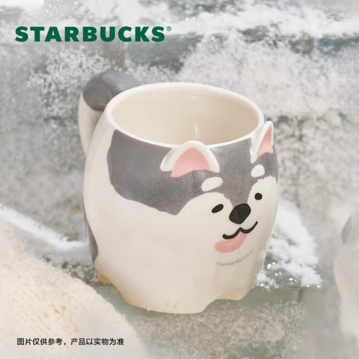 Starbucks 355ml/12oz Husky Ceramic Cup - Ann Ann Starbucks