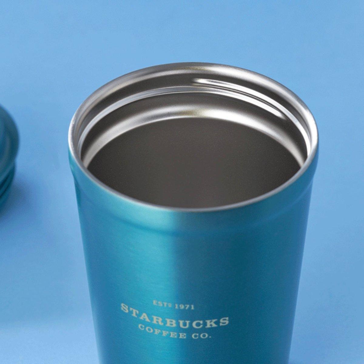 Starbucks 355ml/12oz Pearl Blue Stainless Steel Travelling Cup - Ann Ann Starbucks