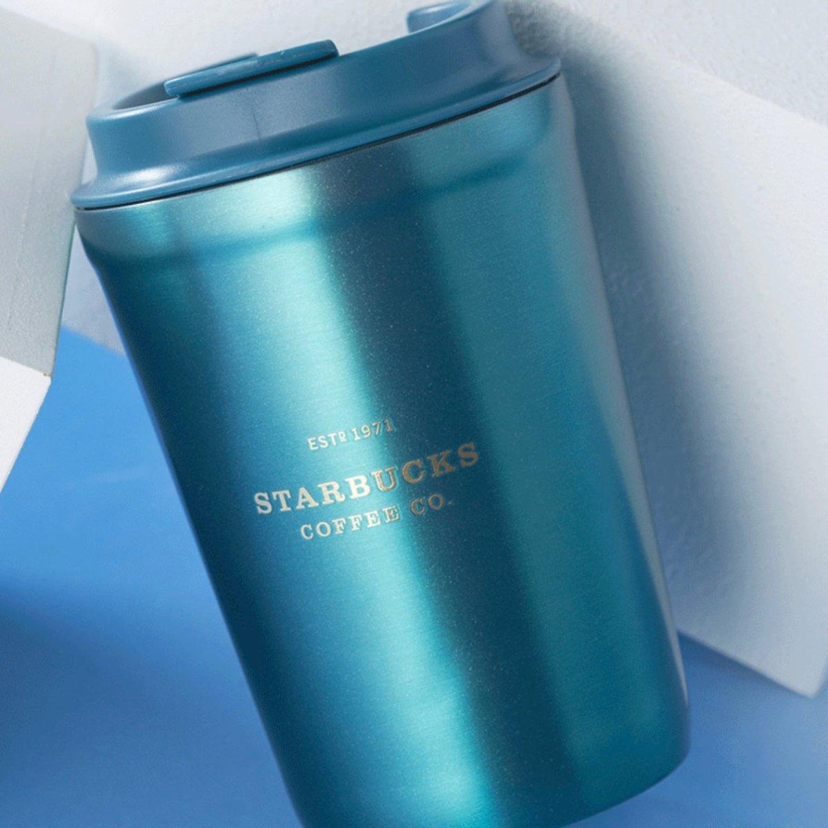 Starbucks 355ml/12oz Pearl Blue Stainless Steel Travelling Cup - Ann Ann Starbucks