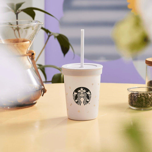 Starbucks 355ml/14oz Stainless Steel Straw Cup - Ann Ann Starbucks