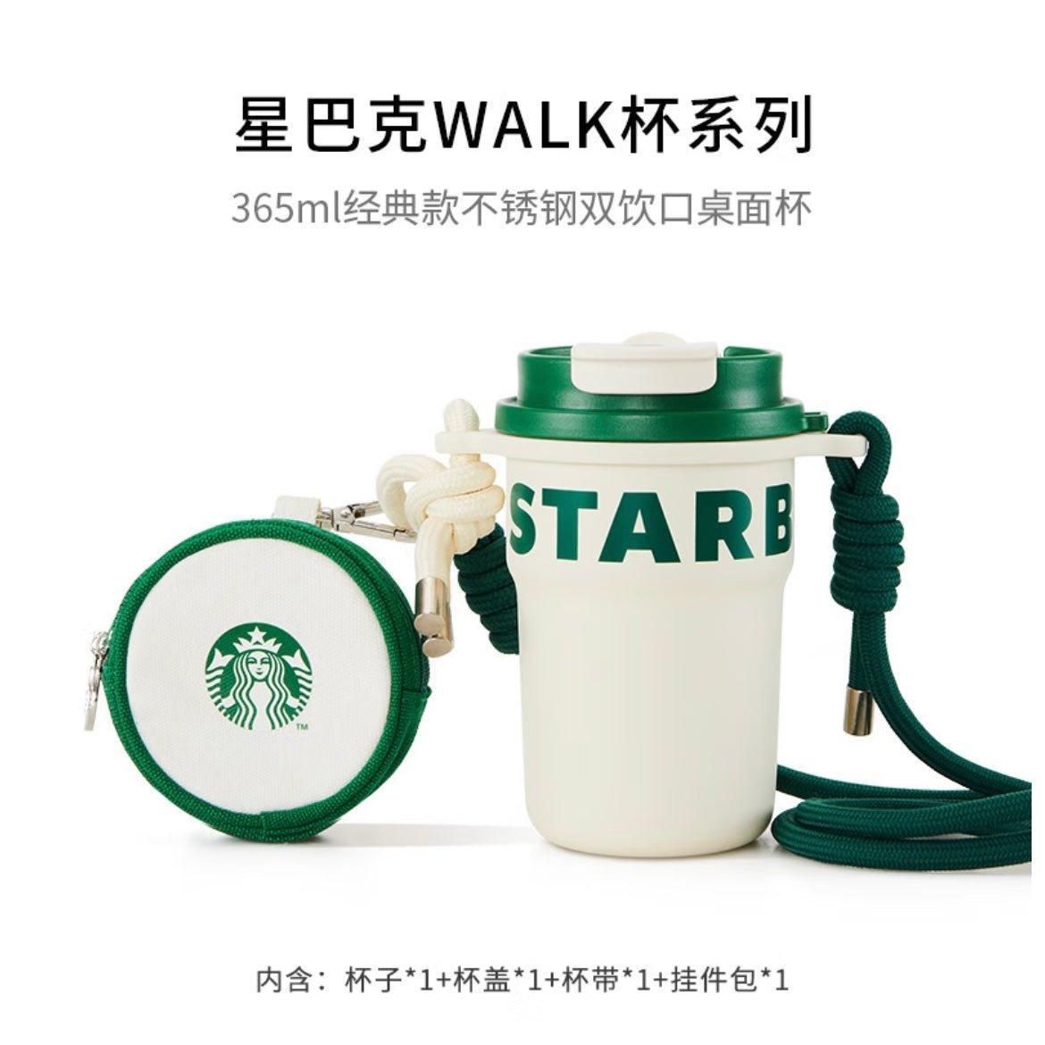 Starbucks 365ml/12oz Stainless Steel WALK Cup with Mini Bag - Ann Ann Starbucks