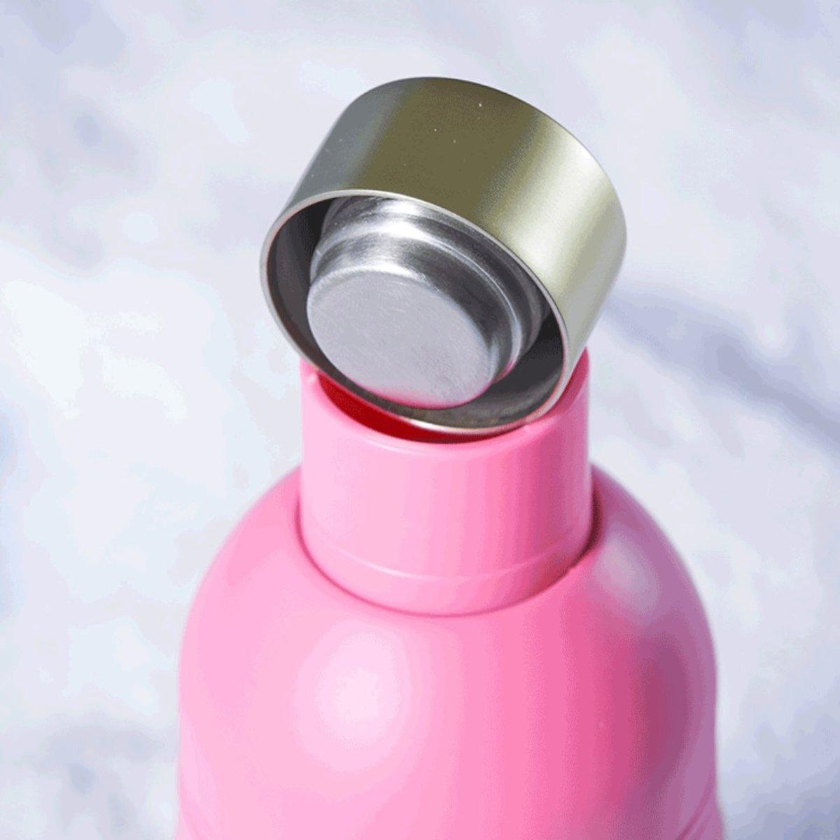 Starbucks 400ml/14oz Pink Rhombus Stainless Steel Bottle - Ann Ann Starbucks