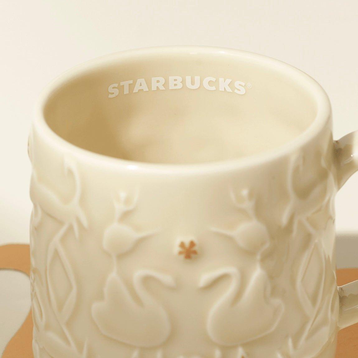 Starbucks 414ml/14oz Swan with Ballerina Ceramic Mug - Ann Ann Starbucks