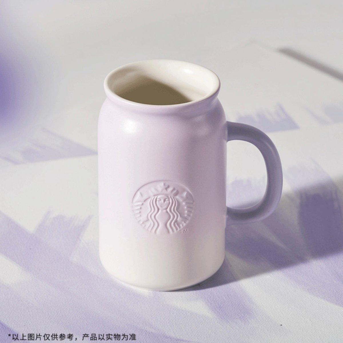 Starbucks 420ml/14oz Soft Purple Ceramic Cup - Ann Ann Starbucks