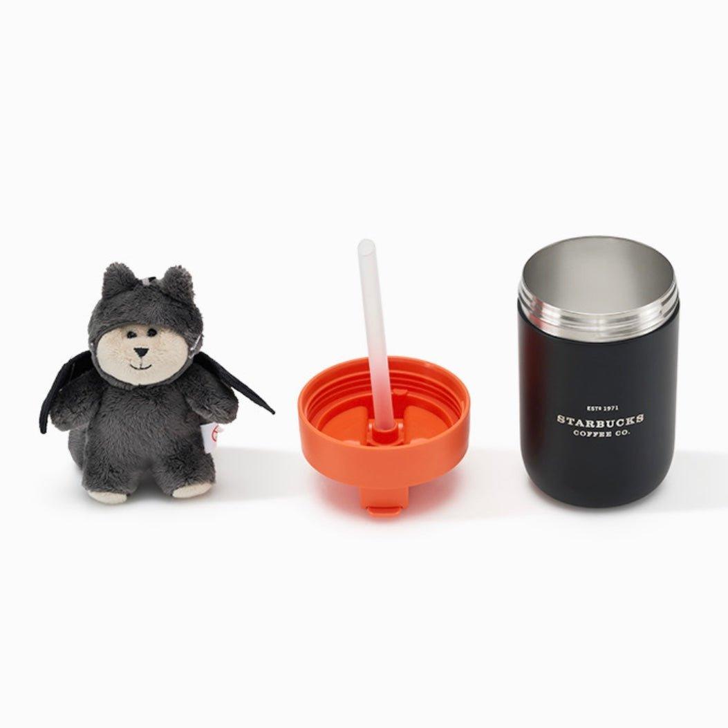 Starbucks 500ml/17oz Travelling Straw Cup with Bearista Bear - Ann Ann Starbucks