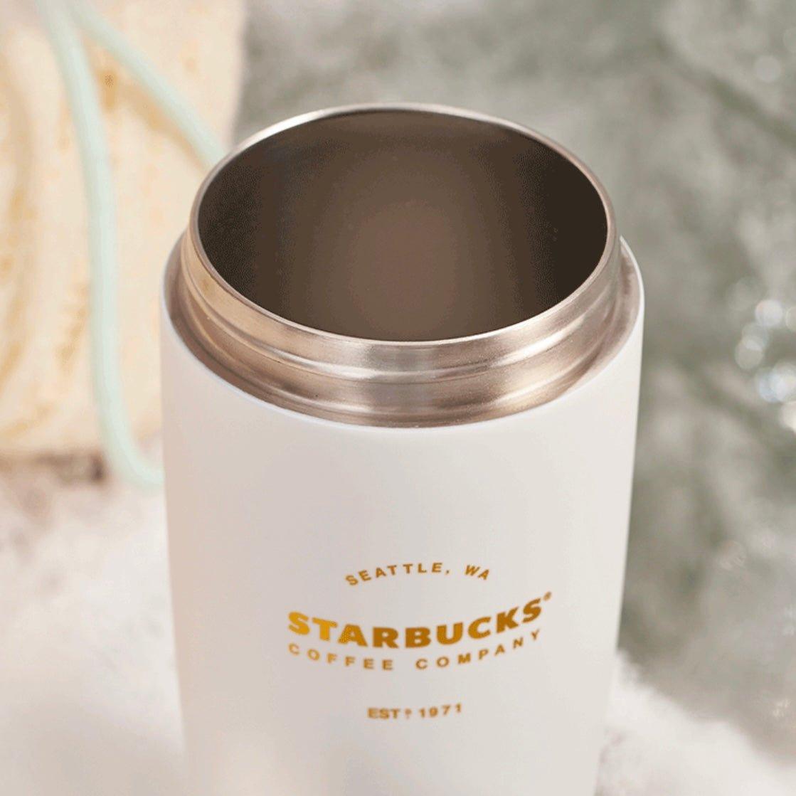 Starbucks 510ml/17oz Double-Opening Stainless Steel Cup with Sleeve - Ann Ann Starbucks