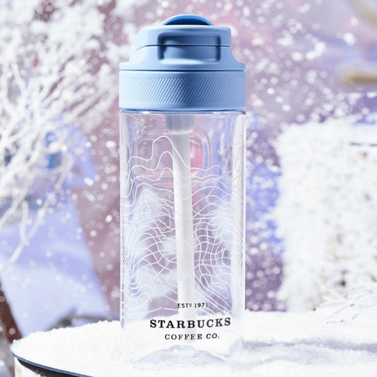 Starbucks 520ml/18oz Blue Kambukka Colour Changing Bottle - Ann Ann Starbucks