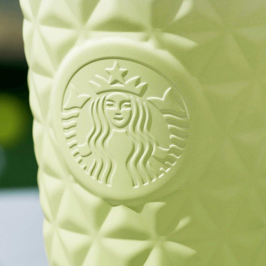 Starbucks 591ml/20oz Gradient Green Studded Cold Cup - Ann Ann Starbucks