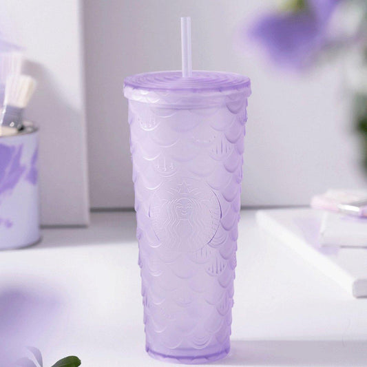 Starbucks 710ml/24oz Mermaid Soft Purple Cold Cup - Ann Ann Starbucks