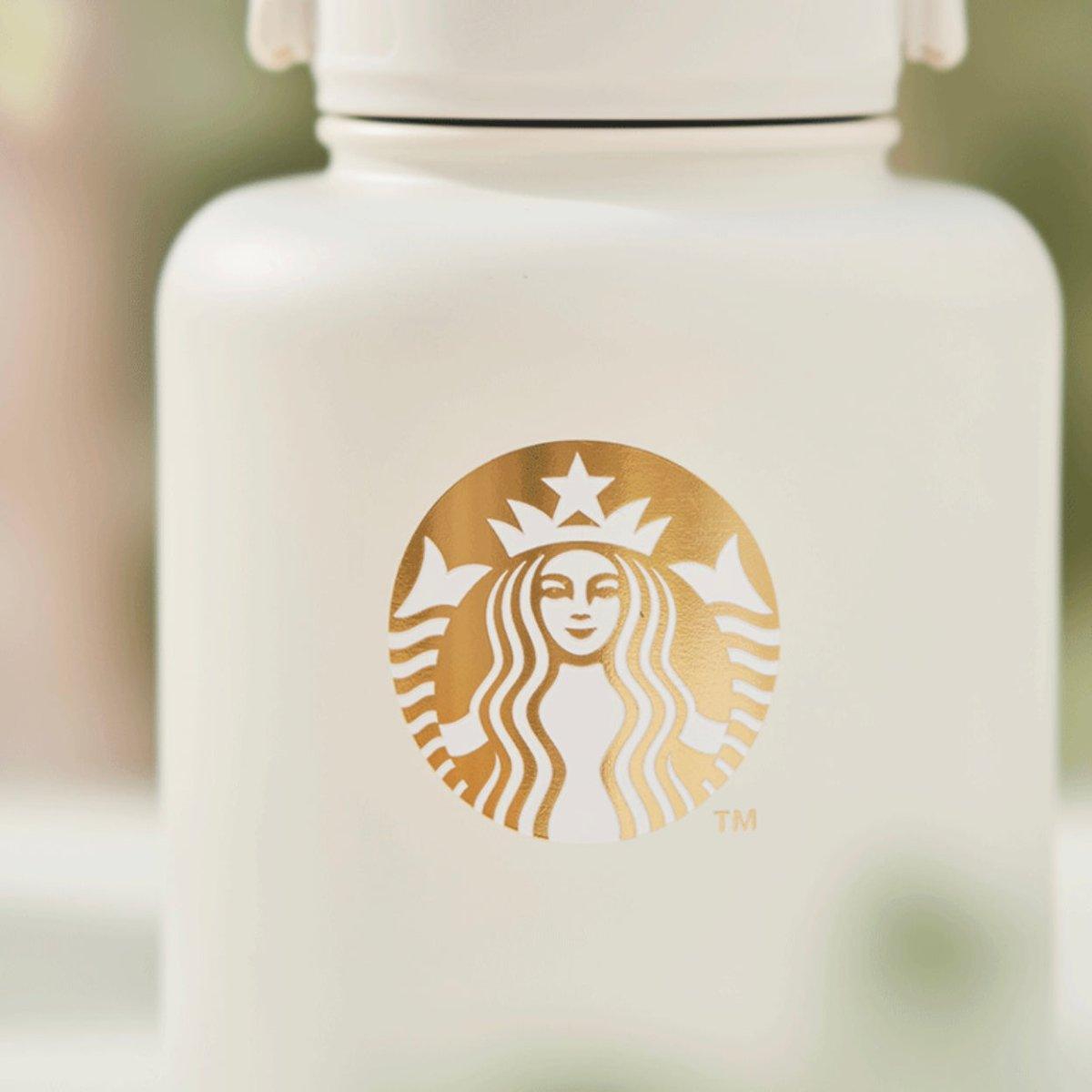 Starbucks 880ml/30oz Graceful Bellflower Stainless Steel Large Volume Bottle - Ann Ann Starbucks