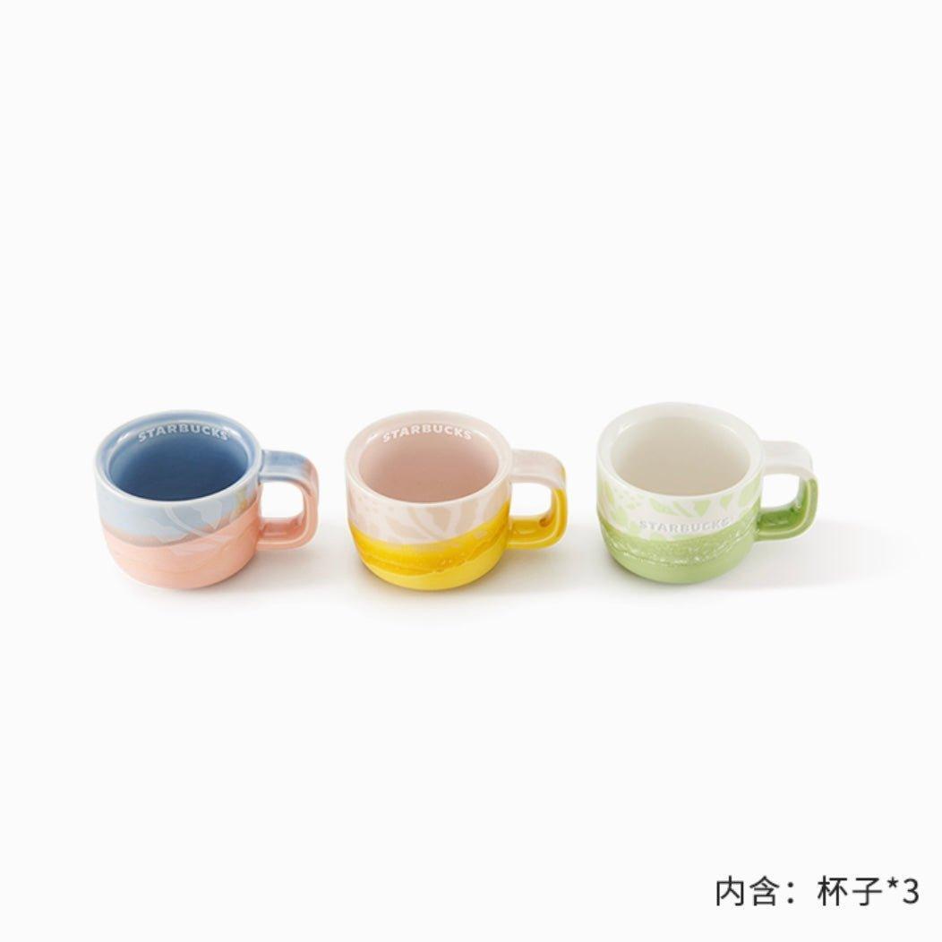 Starbucks 89ml/3oz Set of 3 Nature’s Ceramic Cups - Ann Ann Starbucks