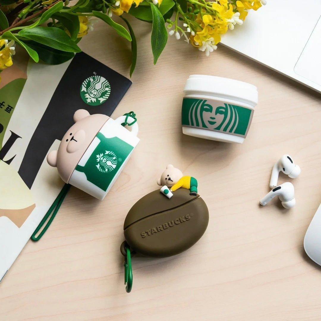 Starbucks Apple AirPods Case - Ann Ann Starbucks