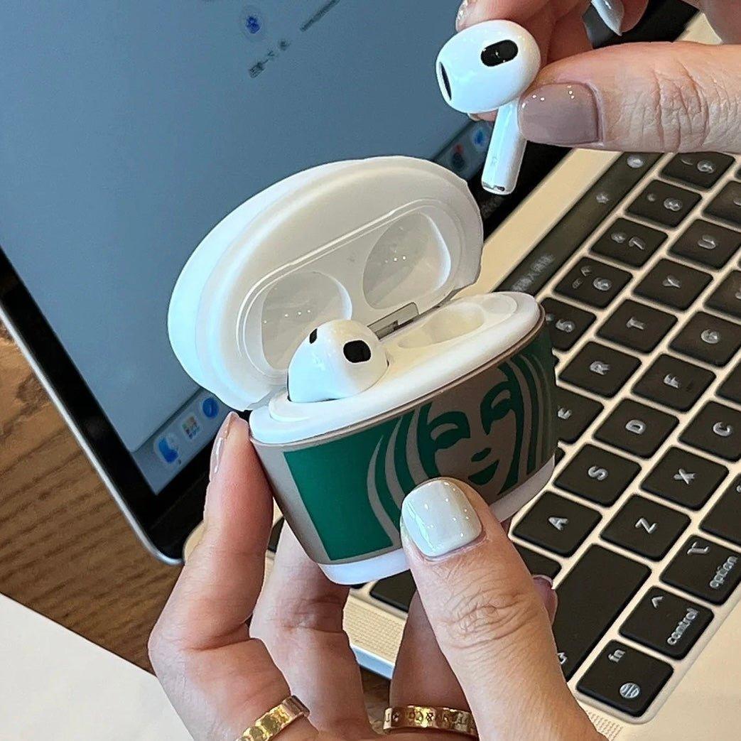 Starbucks Apple AirPods Case - Classic Logo - Ann Ann Starbucks