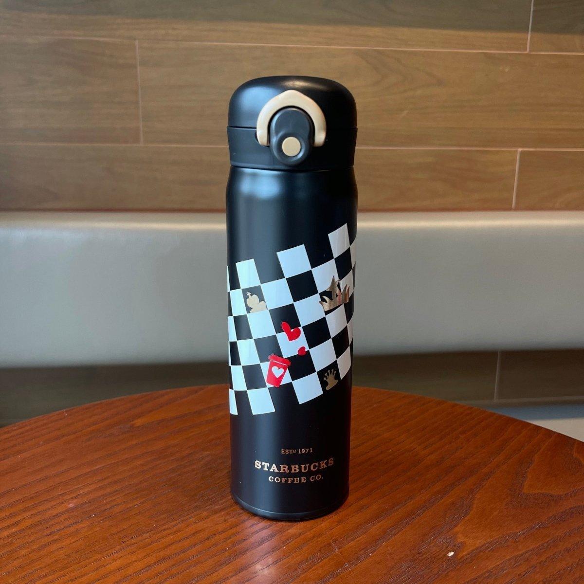 Starbucks Chess Black Stainless Steel Thermos Tumbler 500ml / 16,91oz - Ann Ann Starbucks