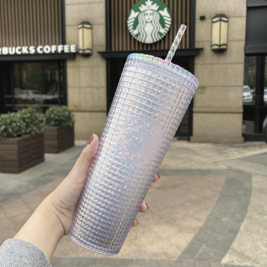 Starbucks China Astronaut and Space Grid Tumbler Cup - Ann Ann Starbucks