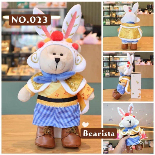 Starbucks China Beijing Opera Bearista Bear Plush - Ann Ann Starbucks