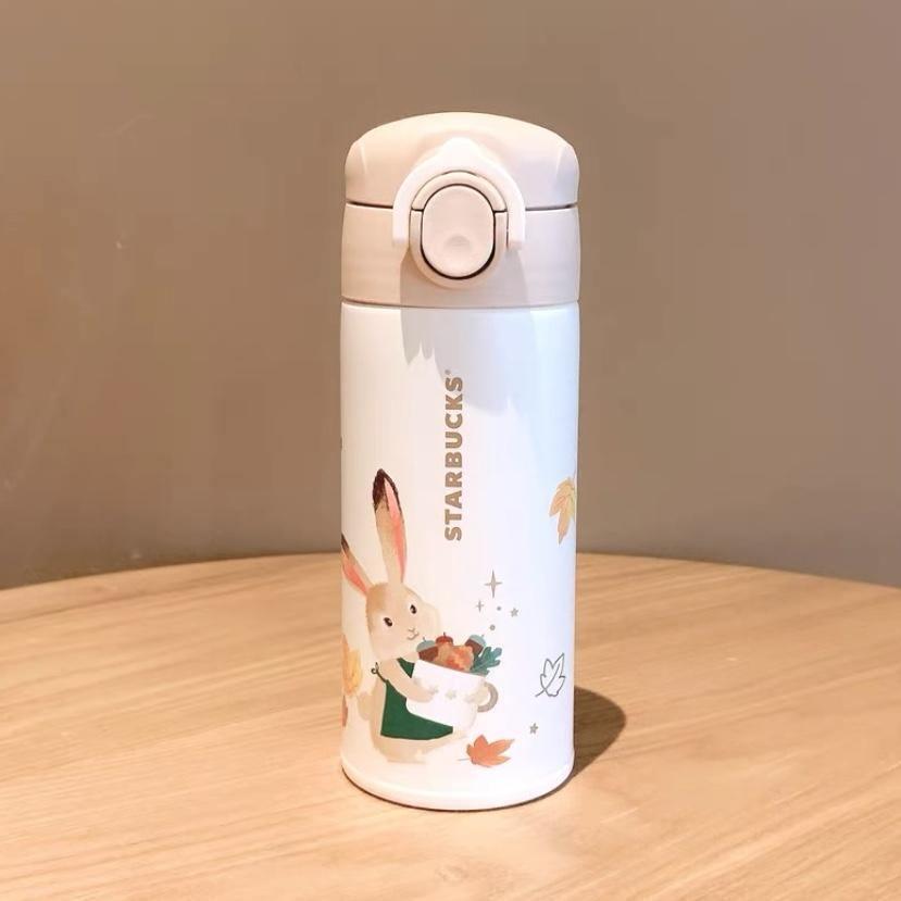 Starbucks China Bunny Rabbit Thermos Tumbler - Ann Ann Starbucks