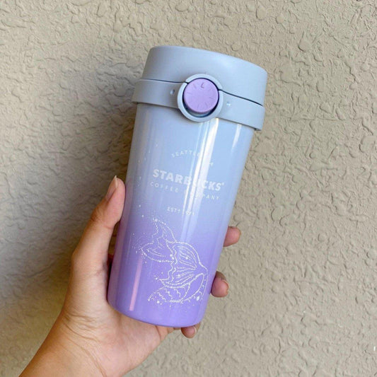 Starbucks China Purple Starry Summer Night Stainless Tumbler - Ann Ann Starbucks