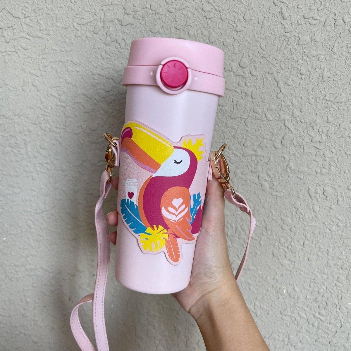 Starbucks China Stainless Toucan Cup with Pouch (Summer Jungle 2021 Edition) - Ann Ann Starbucks