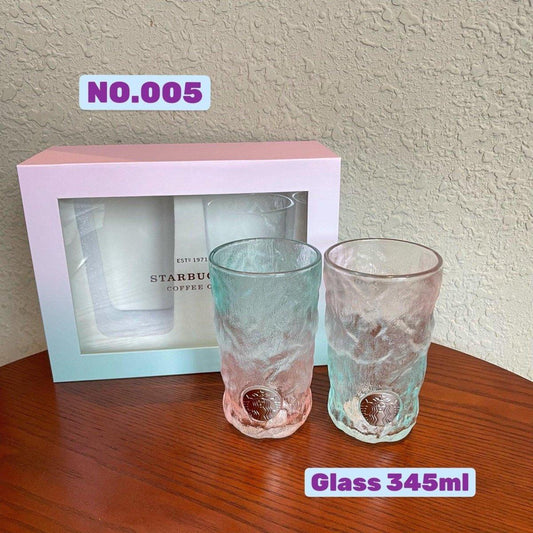 Starbucks China Summer 3rd Release Glass Set - Ann Ann Starbucks