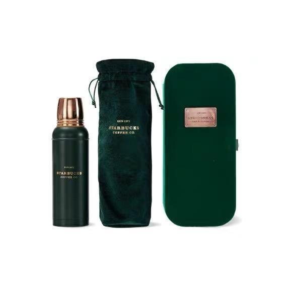 Starbucks Classic Green Stainless Steel Thermos Tumbler - Ann Ann Starbucks