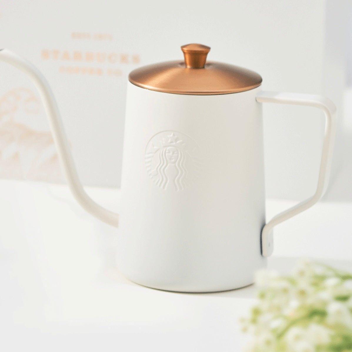 Starbucks Graceful Bellflower Hand Brew Coffee Pour Over and Ceramic Mug Gift Set - Ann Ann Starbucks