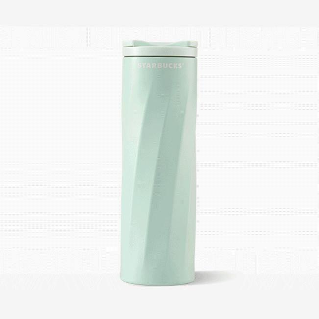 Starbucks Mint Green Stainless Steel Troy Tumbler (Starbucks China Mint 2021 Edition) - Ann Ann Starbucks