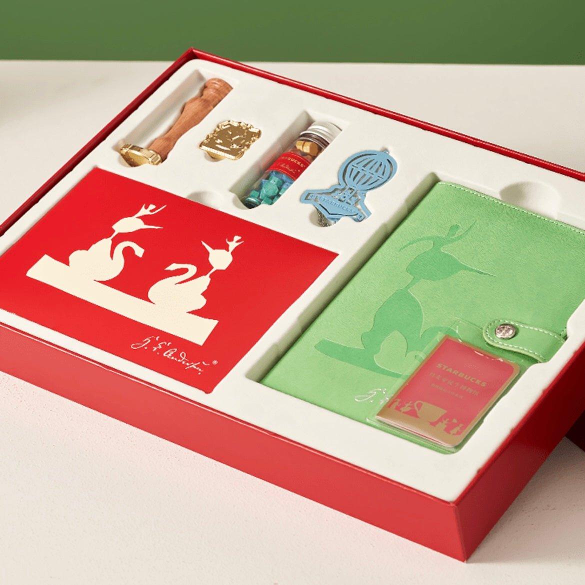 Starbucks Paper Cutting Sealing Wax, Planner Gift Set - Ann Ann Starbucks