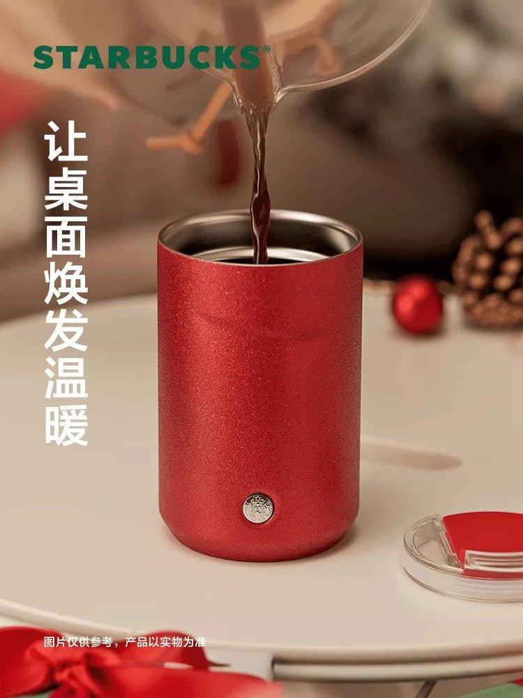 Starbucks Red Stainless Steel Cup (Starbucks China Christmas 2021) - Ann Ann Starbucks