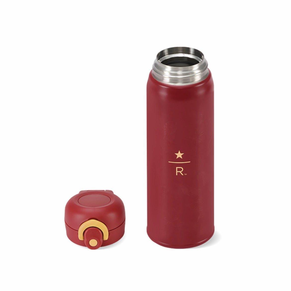 Starbucks Reserve Embossed Leaves with Gold Logo Stainless Steel Tumbler 500ml/16,91oz - Ann Ann Starbucks