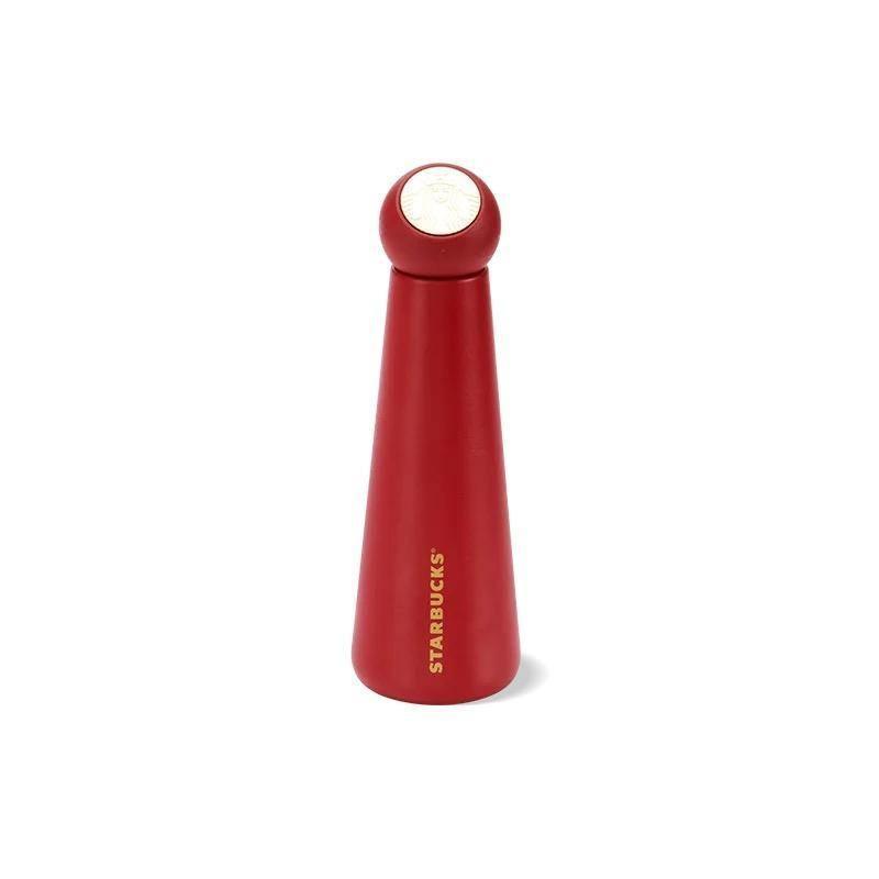 Starbucks Retro Red Stainless Steel Lighthouse Shape Tumbler - Ann Ann Starbucks