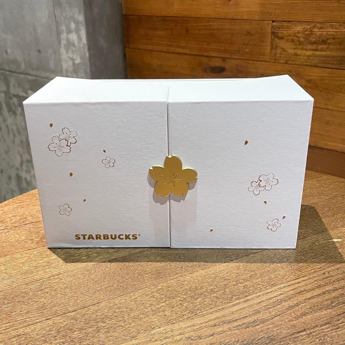 Starbucks Sakura Couple Glass Cup with Box 170ml/5,75oz - Ann Ann Starbucks