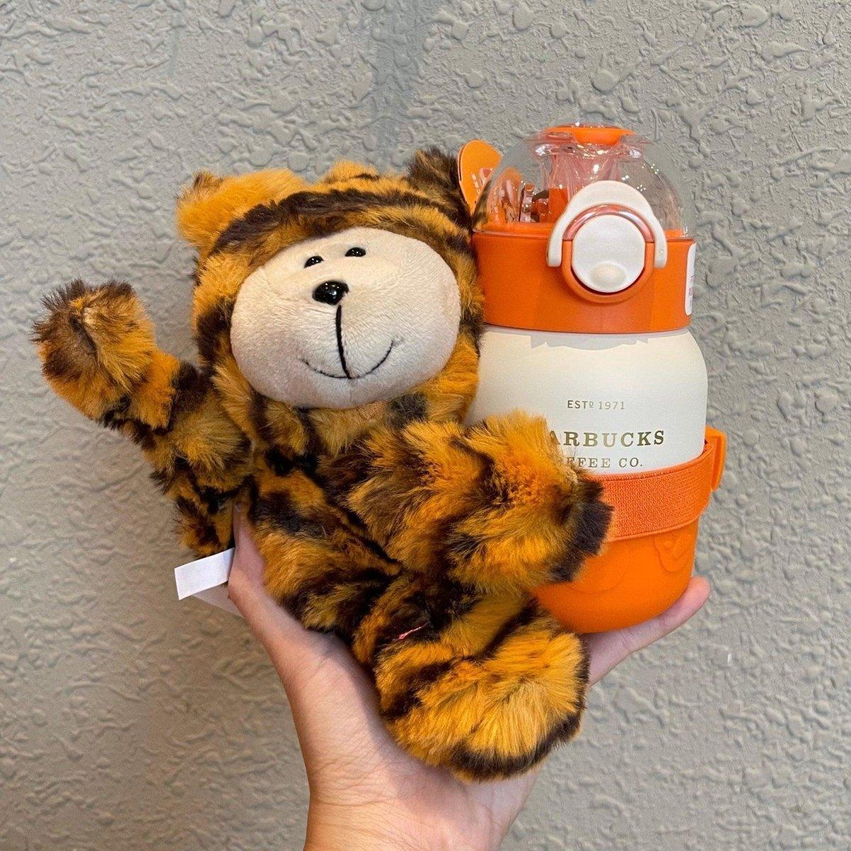 Starbucks Tiger Bearista Bag and 12oz Stainless Steel Tumbler - Ann Ann Starbucks