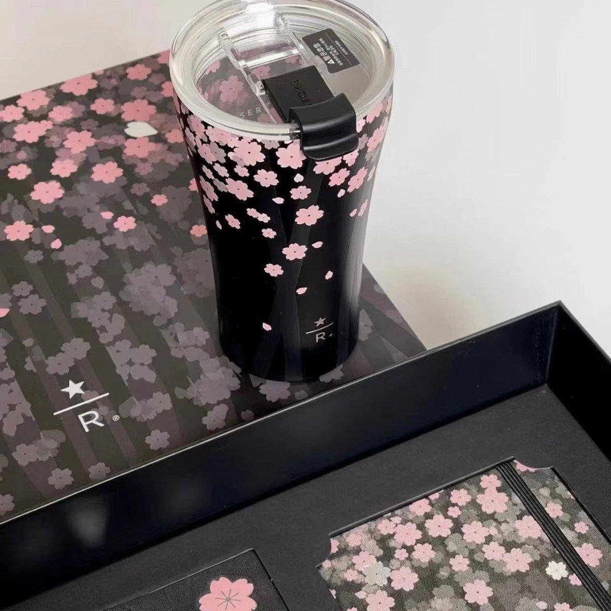 Starbucks x Moleskine Sakura RSV Cup and Notebook Set - Ann Ann Starbucks