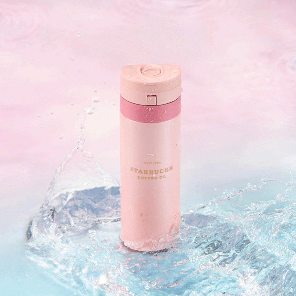 Starbucks x Thermos 350ml/12oz Anniversary Phantom Pink Mermaid Magician Thermos Tumbler - Ann Ann Starbucks