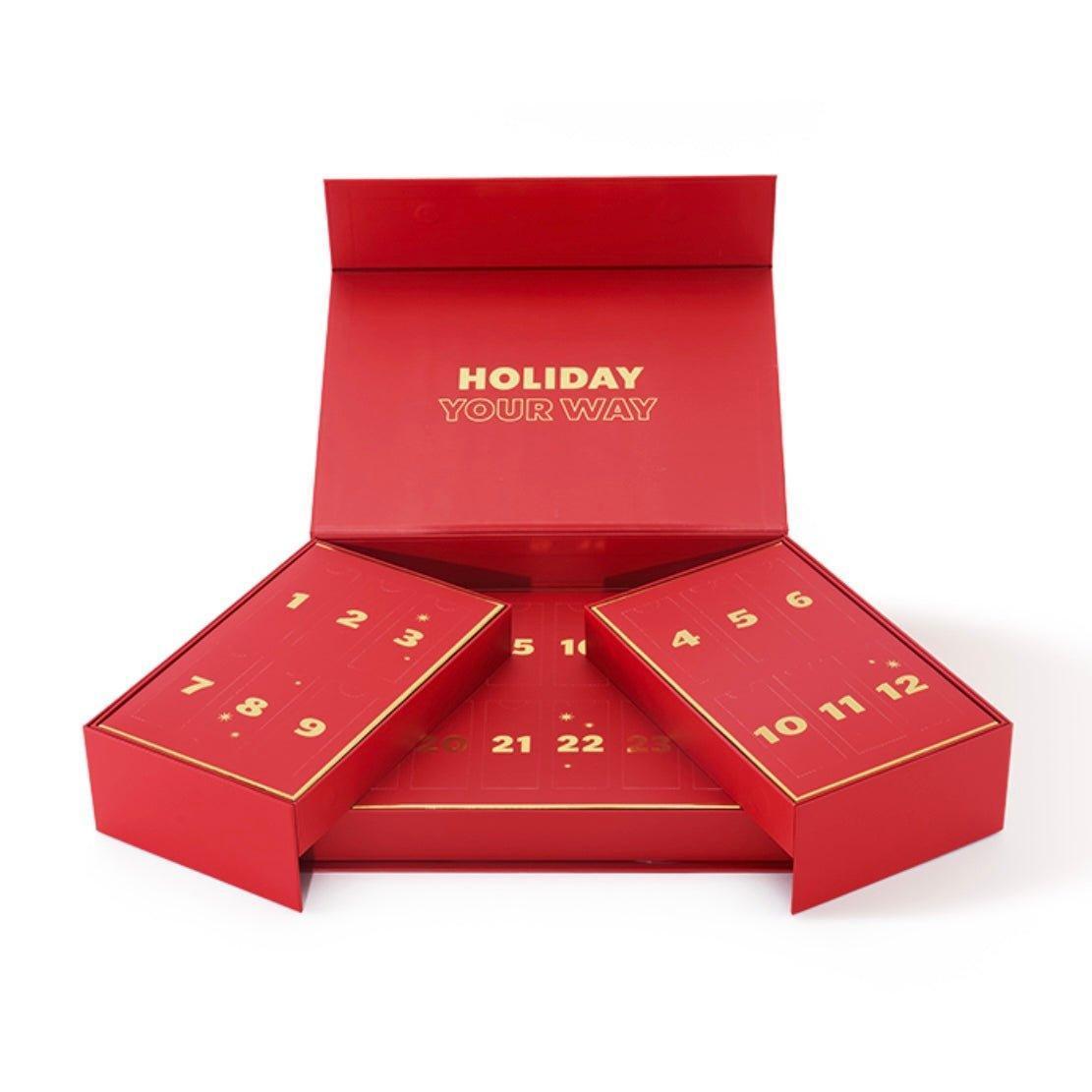 The Holiday 24-Keychain Advent Calendar Gift Box Set(Limited) - Ann Ann Starbucks